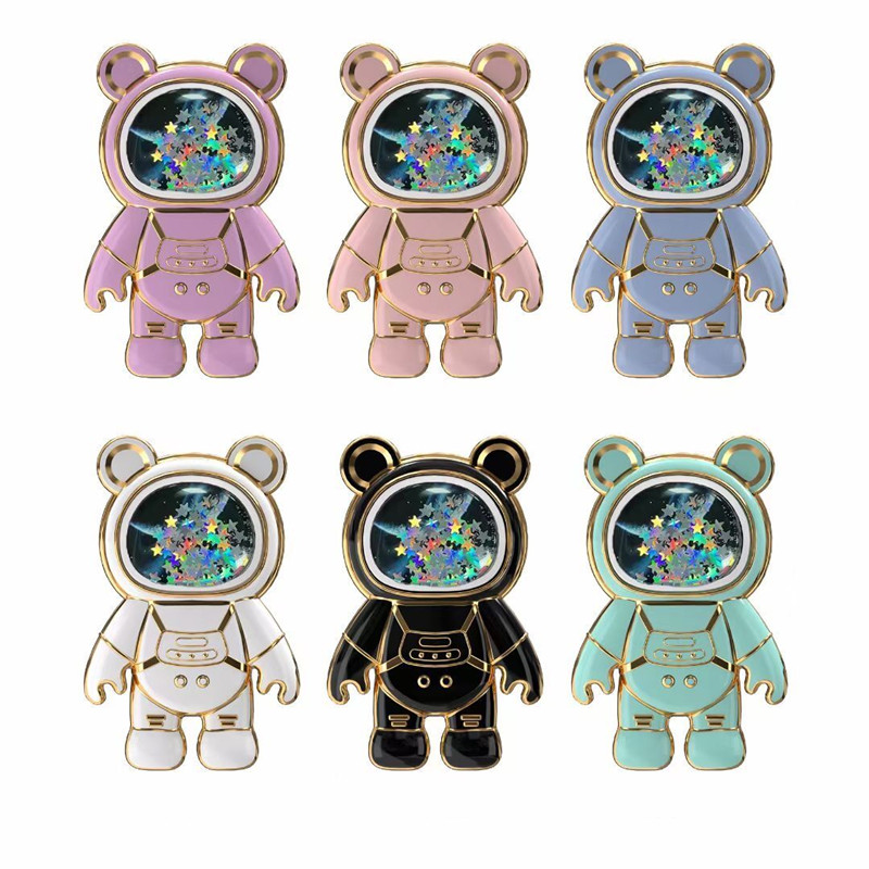 Quicksand Space Bear Phone Sta - Pop Display Shelf 评论和价格