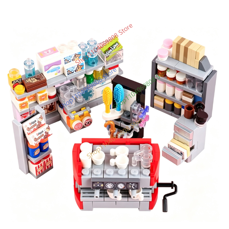 MOC City Food Building Blocks  - Lego Set City 评论和价格