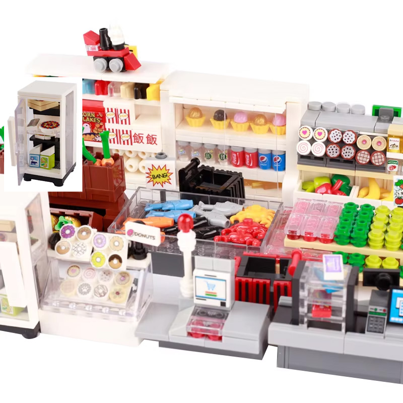 MOC City Food Building Blocks  - Lego Set City 评论和价格