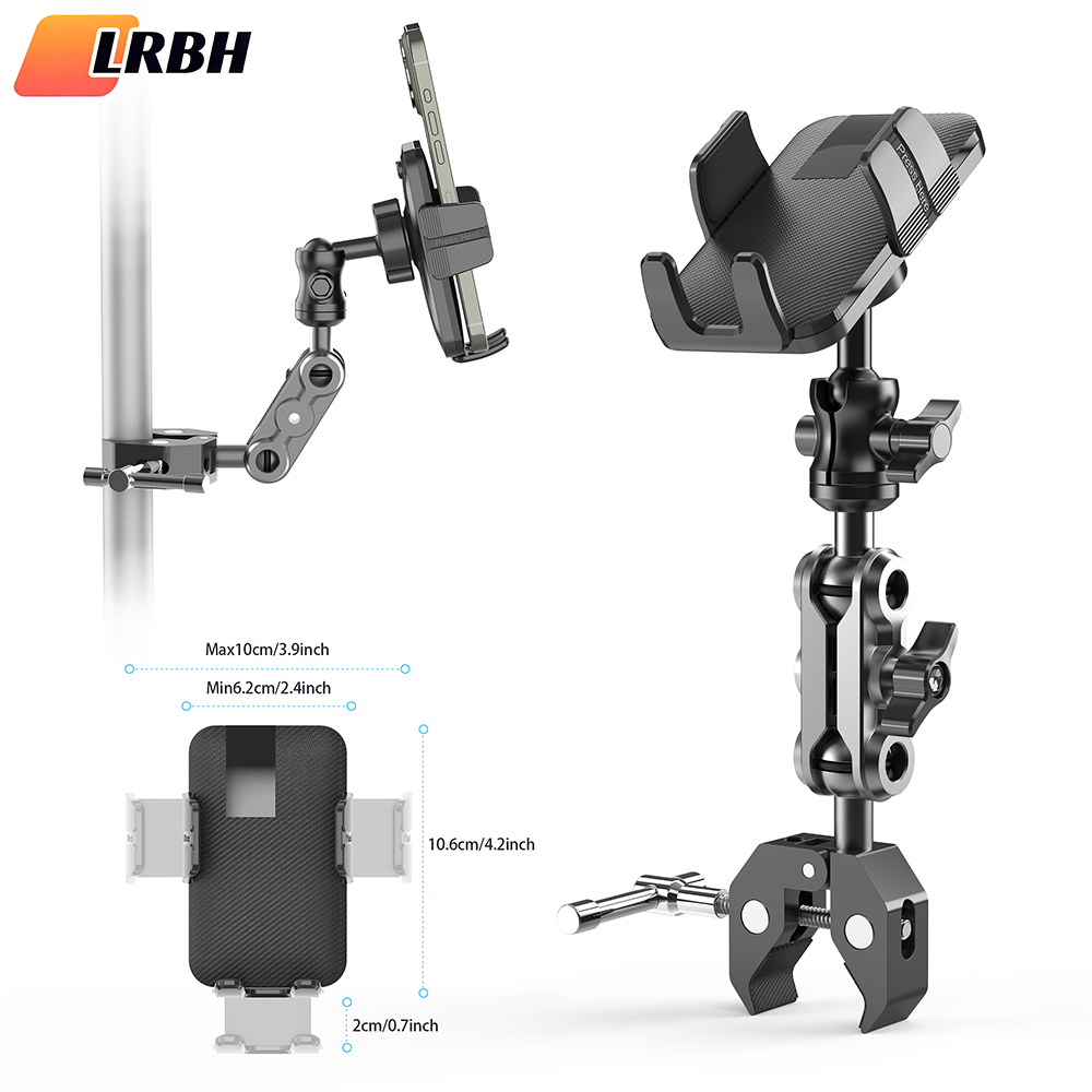 Phone Holder with Super Clamp  - Pop Display Shelf 评论和价格
