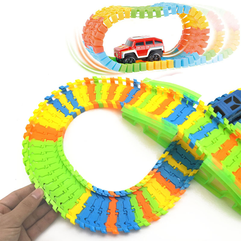 DIY Assemble Universal Racing  - Hot Wheels Car Track Sets 评论和价格