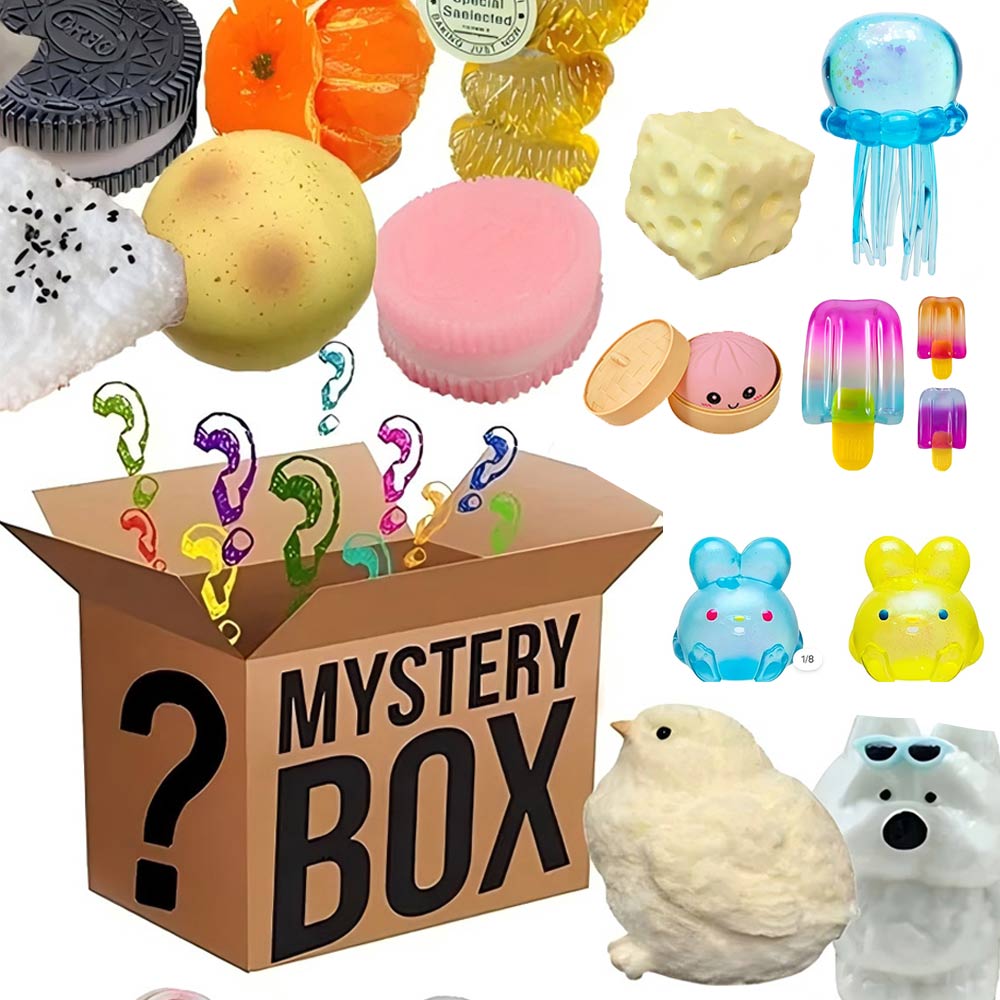 Mystery Fidget Toy Blind Box , - Mystery Box Blind Bag 评论和价格