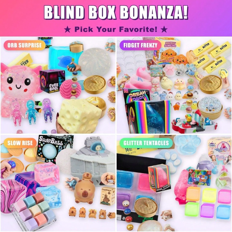 Squish Time Nee Doh Mystery Bl - Mystery Box Blind Bag 评论和价格